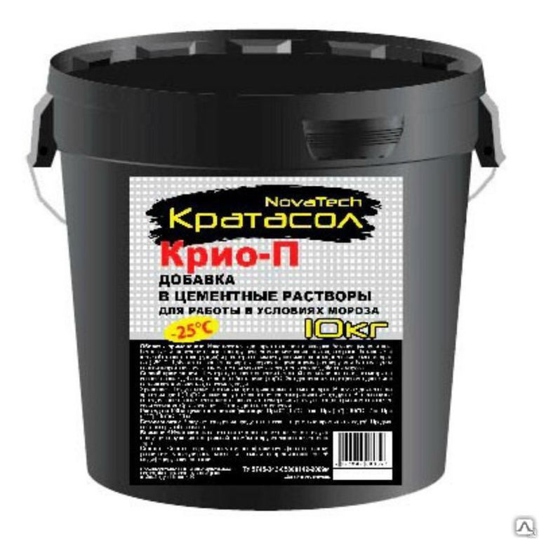 Суперпластификатор Кратасол жид. добавка для трансп-х бетонов, доз 0,4-0,7%