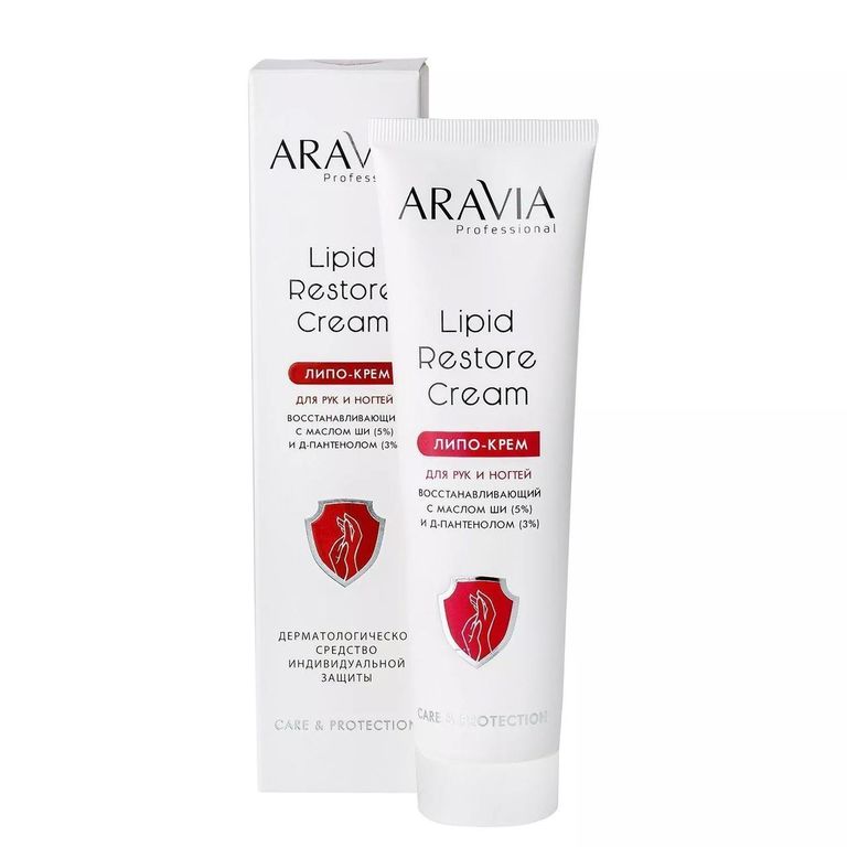 ARAVIA Professional Липо-крем для рук и ногтей Lipid Restore Cream 100 мл