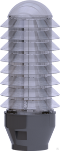 Светильник парковый Медуза-8 (соло) НТУ 07-40-001 ПК е27 (А85) дымчатый #1