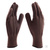 Перчатки трикотажные, акрил, ПВХ гель, "Протектор", коричневый, оверлок Россия Сибртех #1