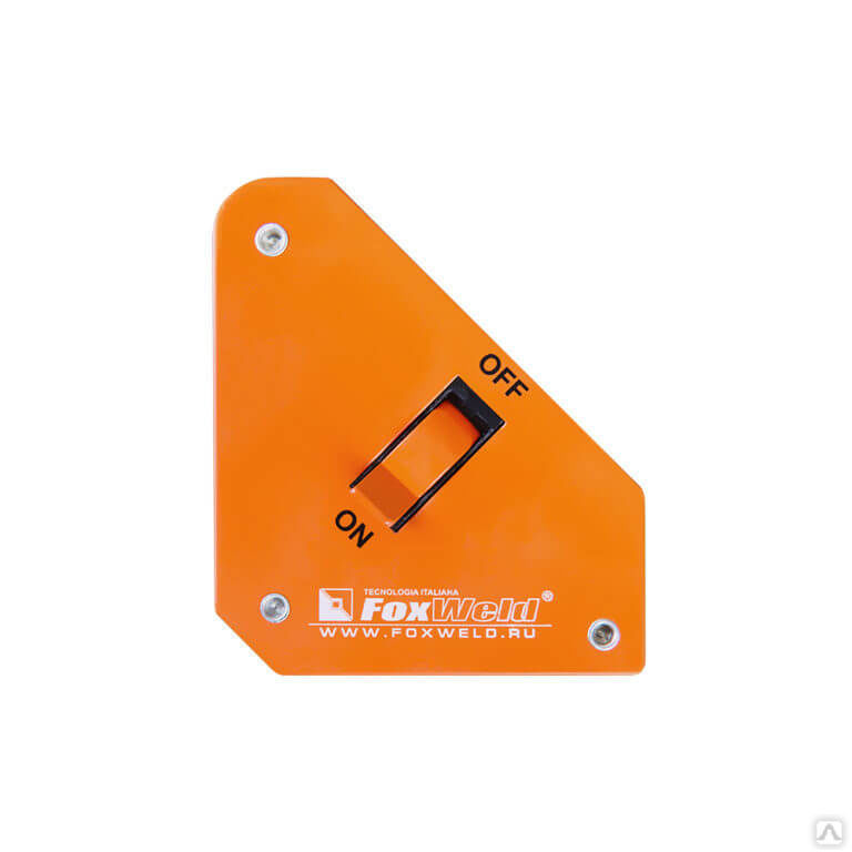 Магнитные приспособления FoxWeld Угольник магнитный SHIFT-6 отключаемый (пр-во FoxWeld/КНР)