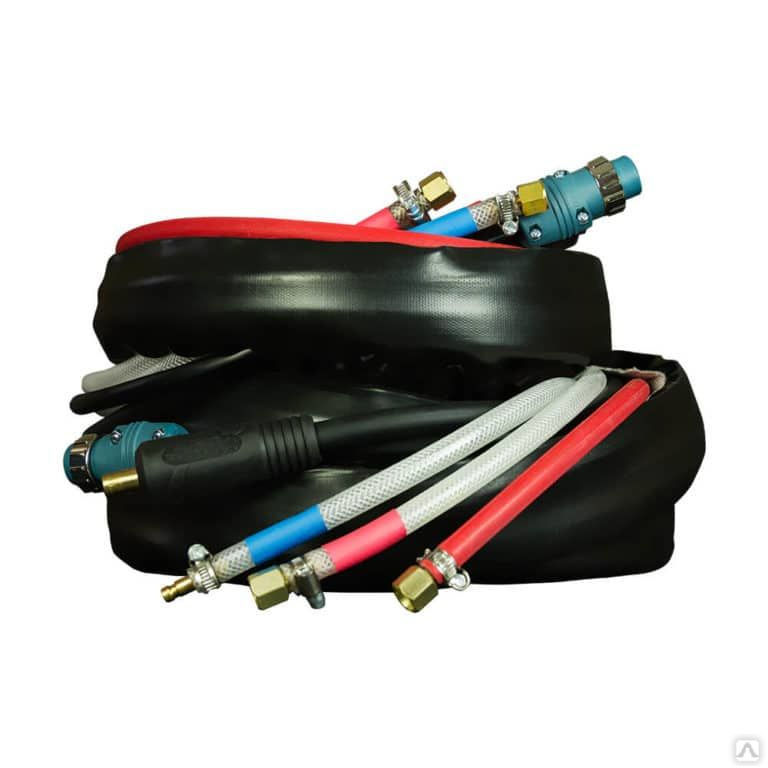 Кабели в сборе FoxWeld Комплект кабелей для INVERMIG 500E (для блока охлаждения, 5м, пр-во FoxWeld/КНР)