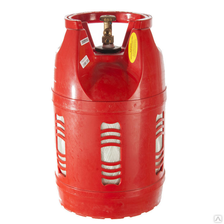 LITESAFE - Полимерно-композитный баллон для сжиженного газа 18л/7,5кг Индия LiteSafe