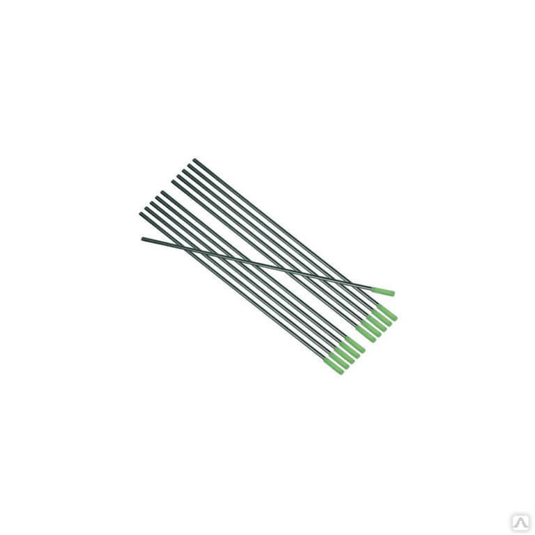 ВОЛЬФРАМ WP (зеленый) FoxWeld Вольфрамовый электрод WP 1,0мм / 175мм (1шт.) FoxWeld
