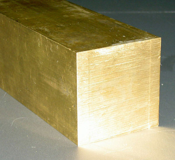 Квадрат латунный 10x10 мм ЛАЖ60-1-1 ГОСТ 2060-2006