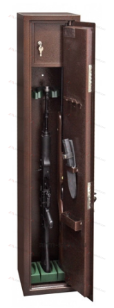 Оружейный шкаф на 3 ружья КО-035Т