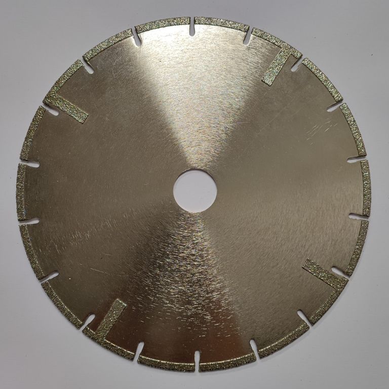 Гальванический алмазный диск D 180 мм, для резки мрамора