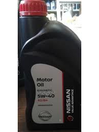 Моторное масло NISSAN VA 5W-40 SL/CF A3/B4 (1 л.)