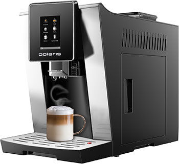 Кофемашина автоматическая Polaris PACM 2060AC, черный/серебристый PACM 2060AC черный/серебристый