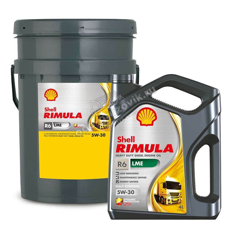 Масло моторное Shell Rimula R6 LM 10W-40 5L уп.3шт