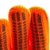 Перчатки трикотажные акрил, ПВХ гель, "Протектор", оранжевый оверлок Россия Сибртех #6