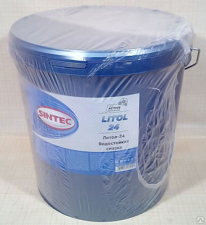 Смазка Sintec Литол-24 18 кг. пласт.тара уп/1шт