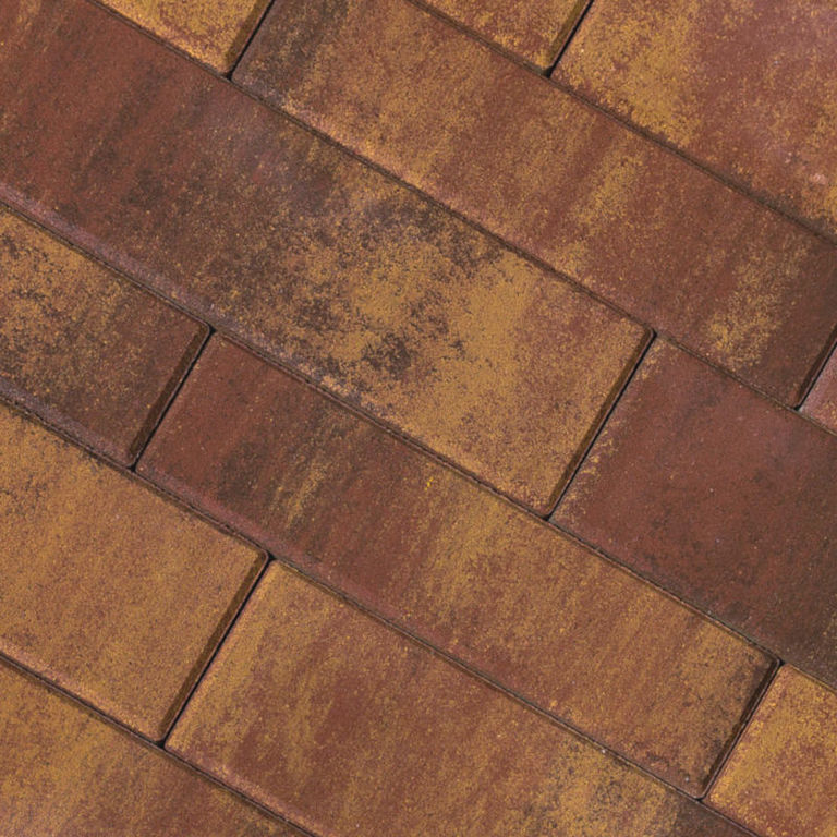 Домино (Сафари) Color Mix плитка тротуарная вибропрессованная Braer толщина 6 см