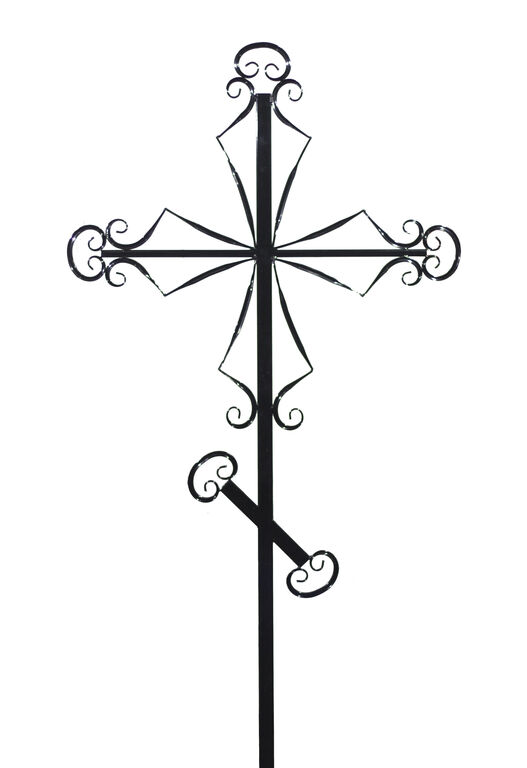 Крест металлический № 1