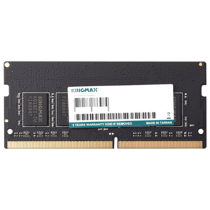 Оперативная память SO-DIMM DDR4 8Gb PC-21300 2666Mhz CL17 Kingmax KM-SD4-2666-8GS