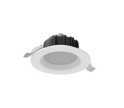 Светильник светодиодный встраиваемый ВАРТОН DL-01 Downlight круглый Ø120, 11W 3000K IP54 белый для офисного освещения