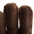 Перчатки трикотажные, акрил, коричневый, оверлок Россия Сибртех #5