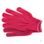 Перчатки Нейлон, ПВХ точка, 13 класс, цвет розовая фуксия, L Россия #4