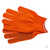 Перчатки Нейлон, ПВХ точка, 13 класс, оранжевые, XL Россия #4