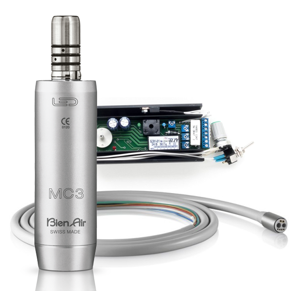 Микромотор MC3 LED в комплекте для подключения в стоматологическую установку